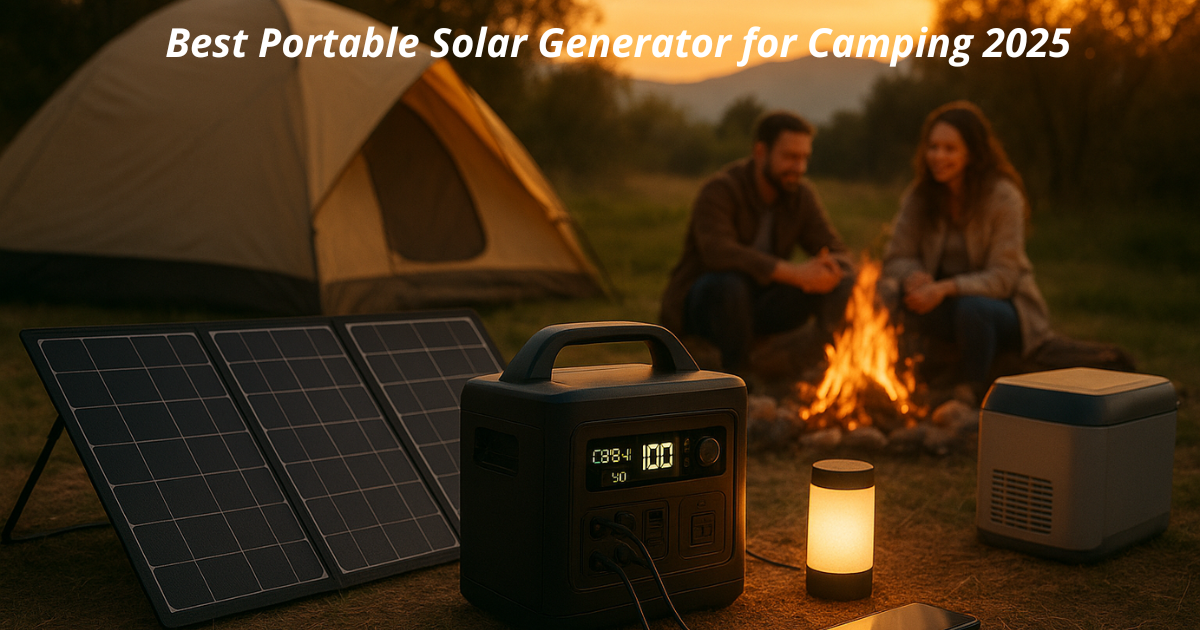 Mejor generador solar portátil para camping 2025: Jackery, ALLPOWERS y Zendure en comparación Best Portable Solar Generator for Camping 2025