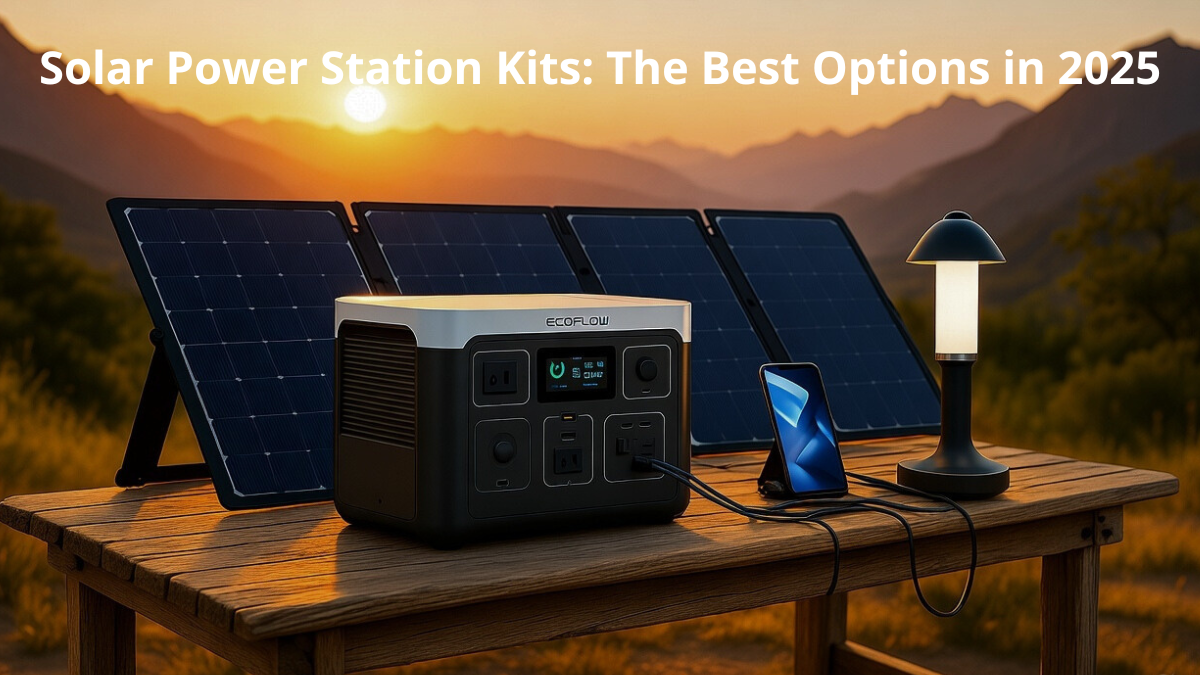Kits Solares con Estacion de Energia:Las Mejores Opciones en 2025 Solar Power Station Kits: The Best Options in 2025