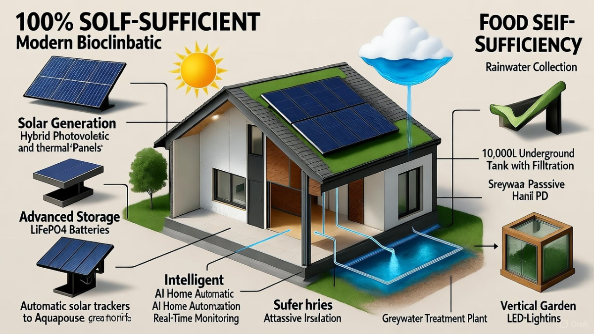 "Vivienda Autosuficiente 2025: Guía Completa para la Independencia Energética" "Self-Sufficient Housing 2025: The Complete Guide to Energy Independence"