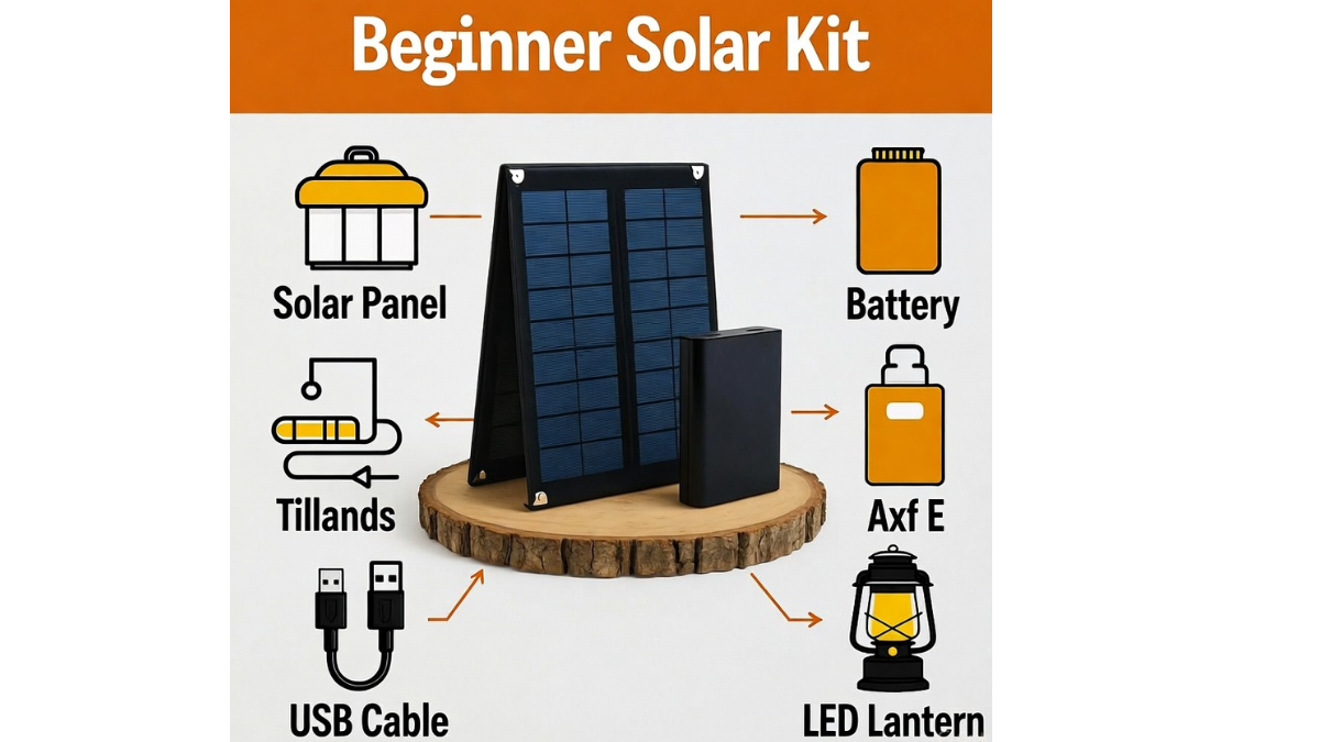 “Kit Solar para Principiantes: Guía de Supervivencia” “Solar Kit for Beginners: Survival Guide”