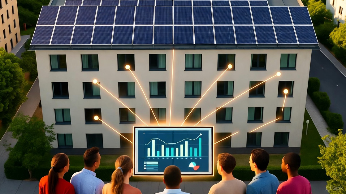 "Solar Panels on Buildings: Shared Self-Consumption [2025 Guide]"