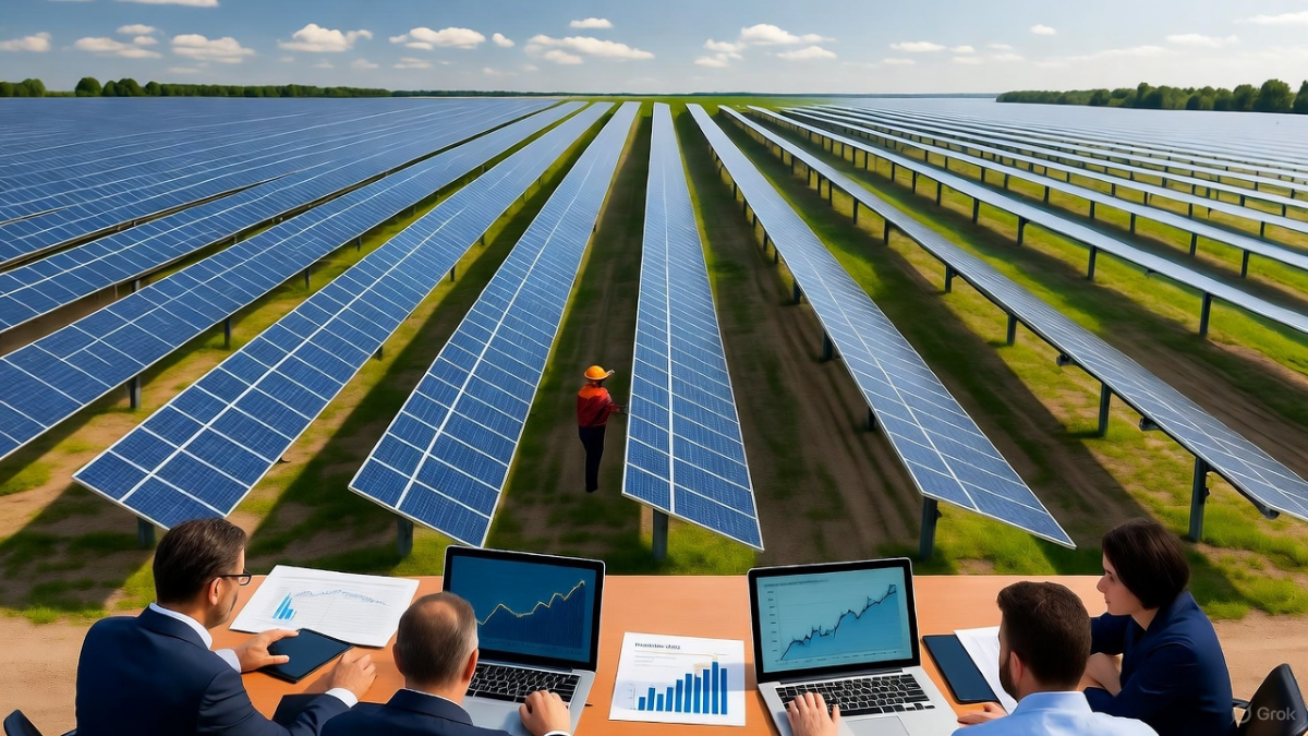 "Solar Farm: The Ultimate Investment and Operation Guide 2025"