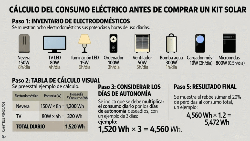 How to Calculate Your Electricity Consumption Before Buying a Solar Kit