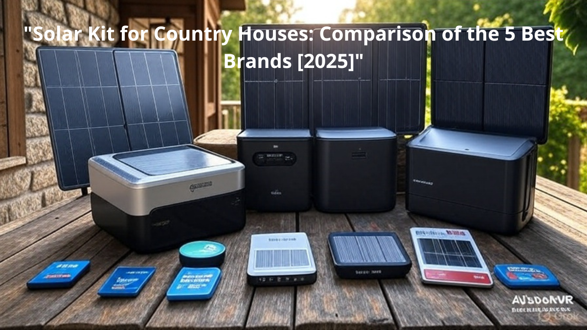 solar kit for country houses comparison of the 5 best brands [2025]