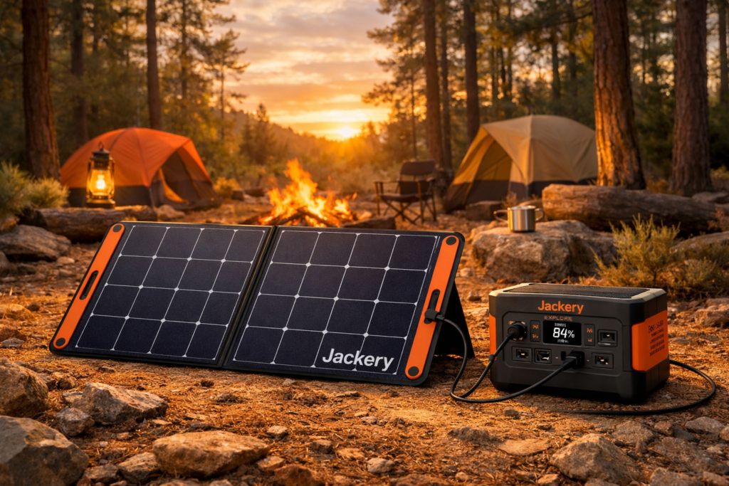 Paneles Solares Plegables: Análisis de los Modelos Más Eficientes del Mercado Jackery SolarSaga 100W – El Clásico Confiable