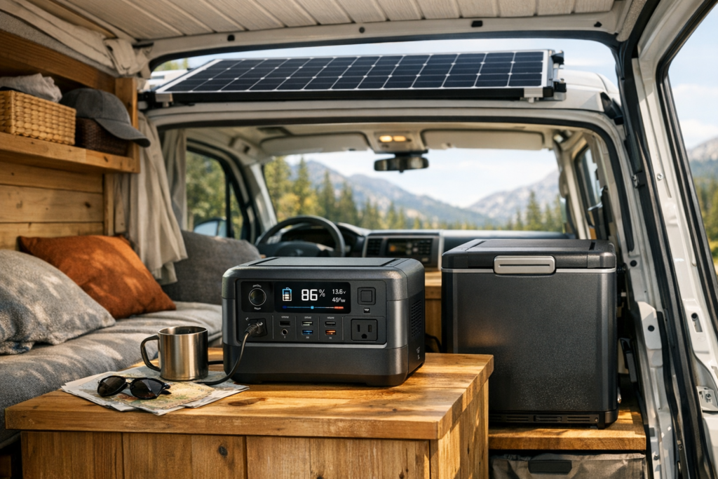 Cómo Elegir el Panel Solar Perfecto para tu Furgoneta Camper Furgoneta para fines de semana (uso ligero)