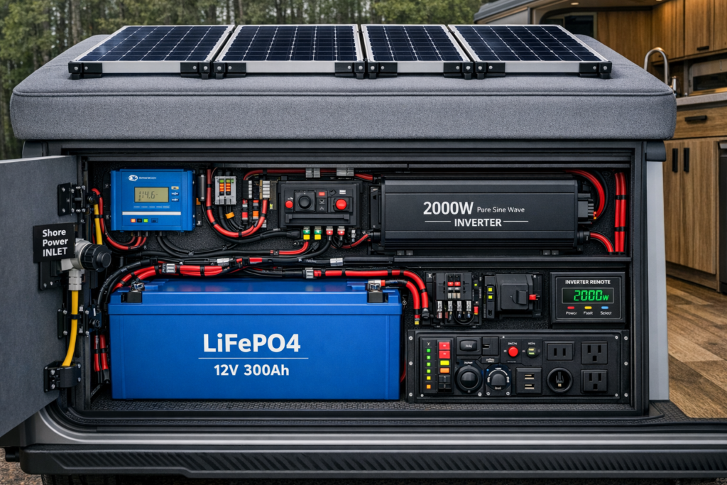 Cómo Elegir el Panel Solar Perfecto para tu Furgoneta Camper Furgoneta para vida a tiempo completo (autosuficiente)