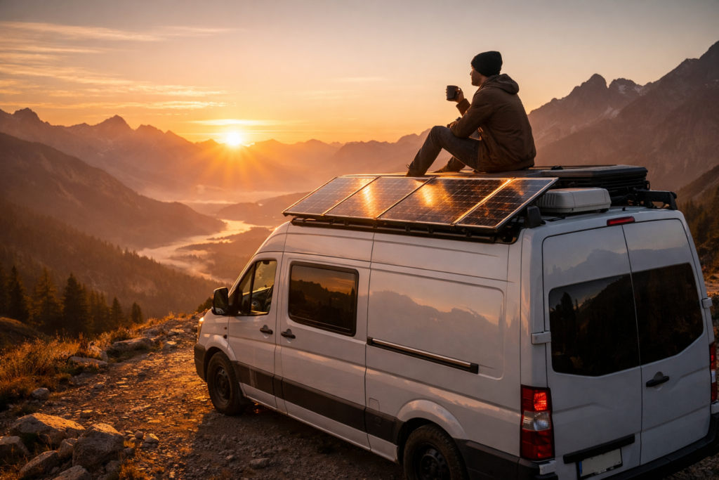 Cómo Elegir el Panel Solar Perfecto para tu Furgoneta Camper Conclusión: Energía para tu Casa Sobre Ruedas