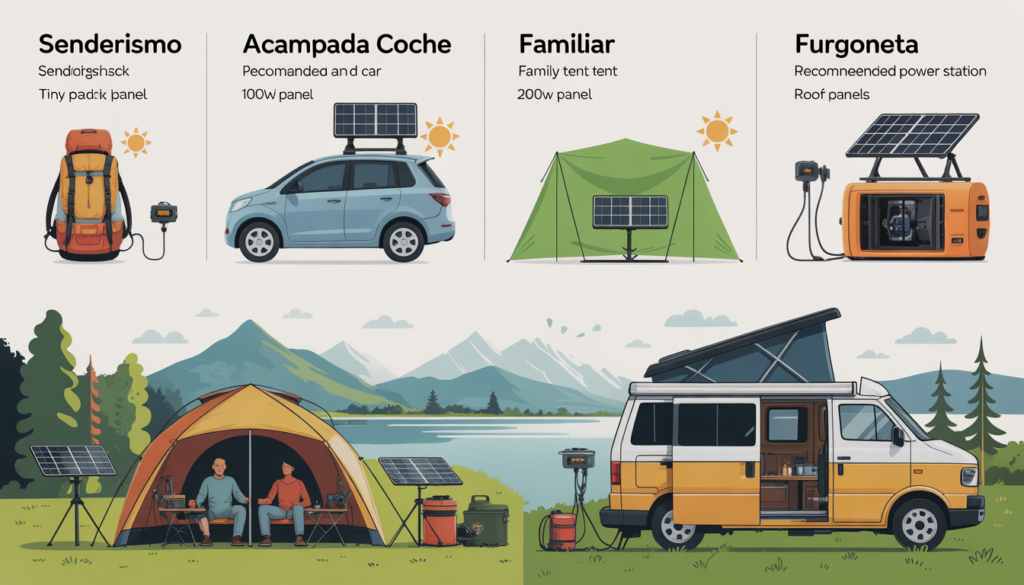 La Guía Definitiva de Energía Solar para Acampadas y Senderismo Equipo Esencial: Qué Llevar Sí o Sí
