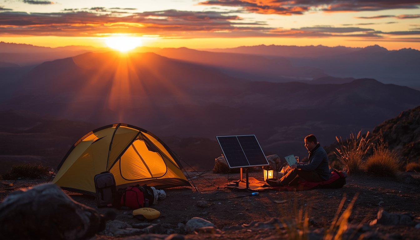 La Guía Definitiva de Energía Solar para Acampadas y Senderismo La Guía Definitiva de Energía Solar para Acampadas y Senderismo