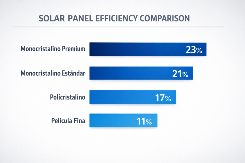 ¿Cómo se Mide la Eficiencia de un Panel?