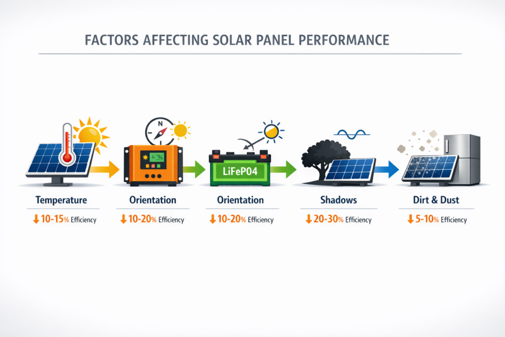 Factores que Afectan el Rendimiento Real