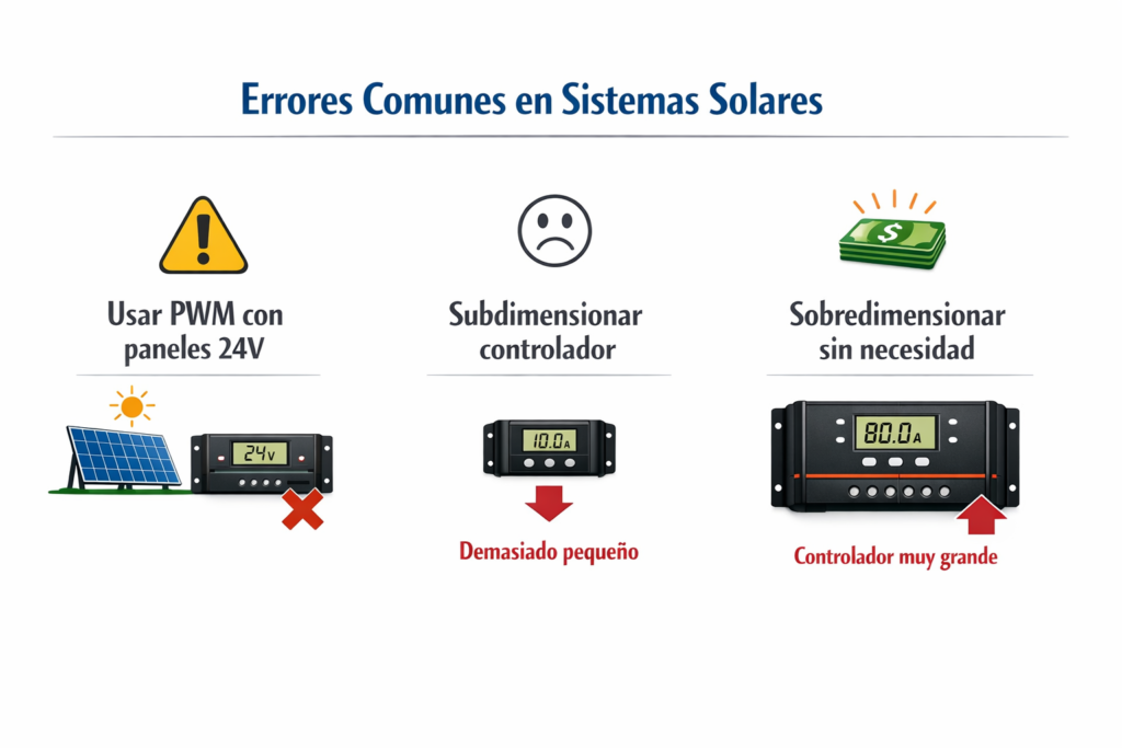 Errores Comunes al Elegir Controlador
