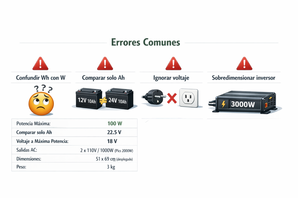 Errores Comunes al Interpretar Especificaciones