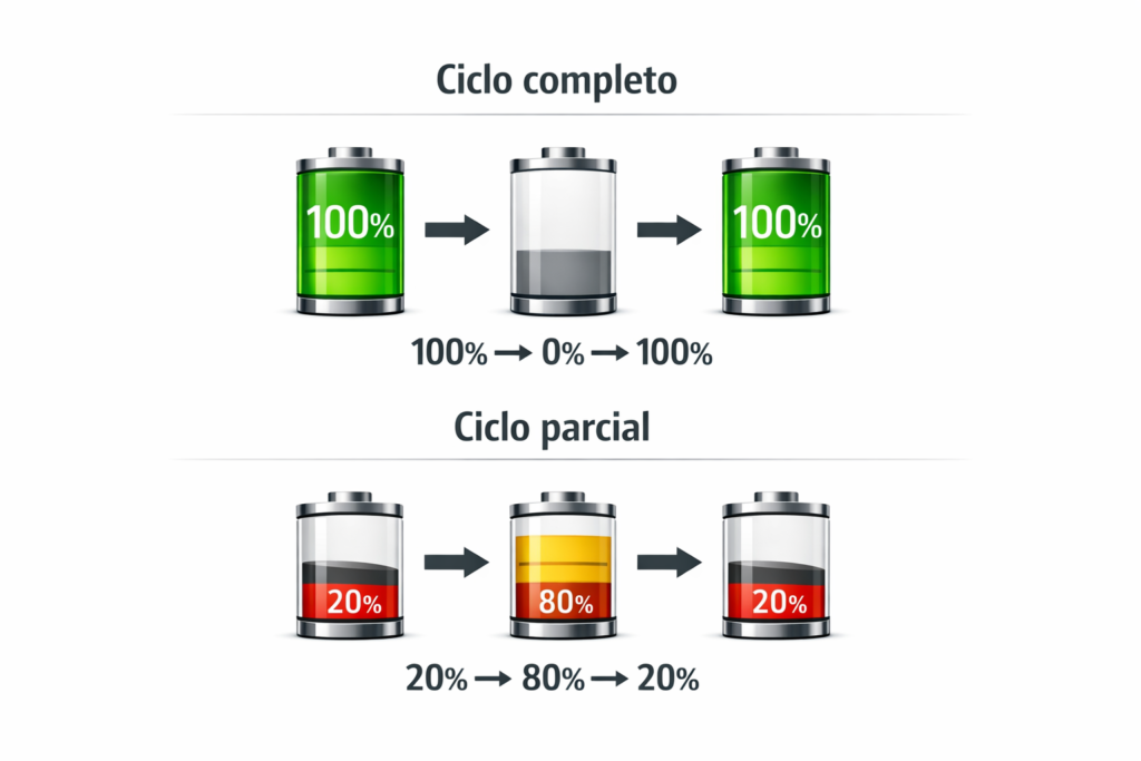Ciclos de Vida de las Baterías: Lo que las Marcas no te Cuentan Cómo se Miden los Ciclos (El Truco de los Fabricantes)