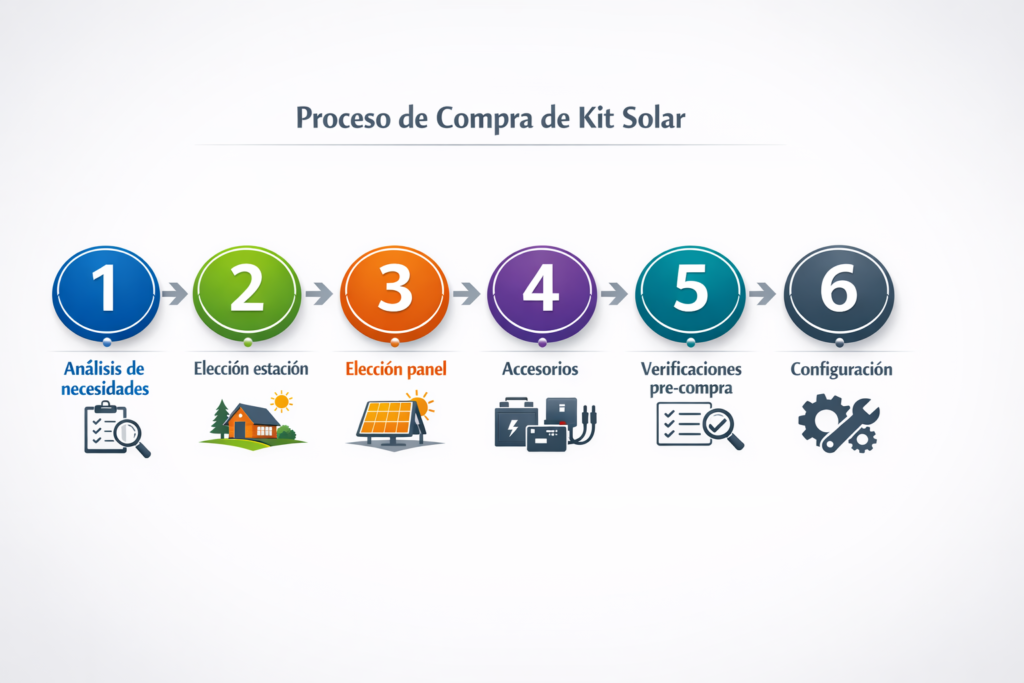 Checklist para Comprar tu Primer Kit Solar Cómo Usar Esta Checklist