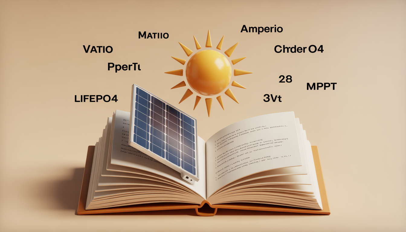 Diccionario Solar: 50 Términos que Debes Conocer