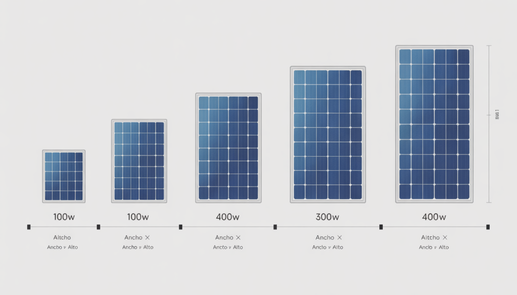 Dimensiones Estándar por Potencia