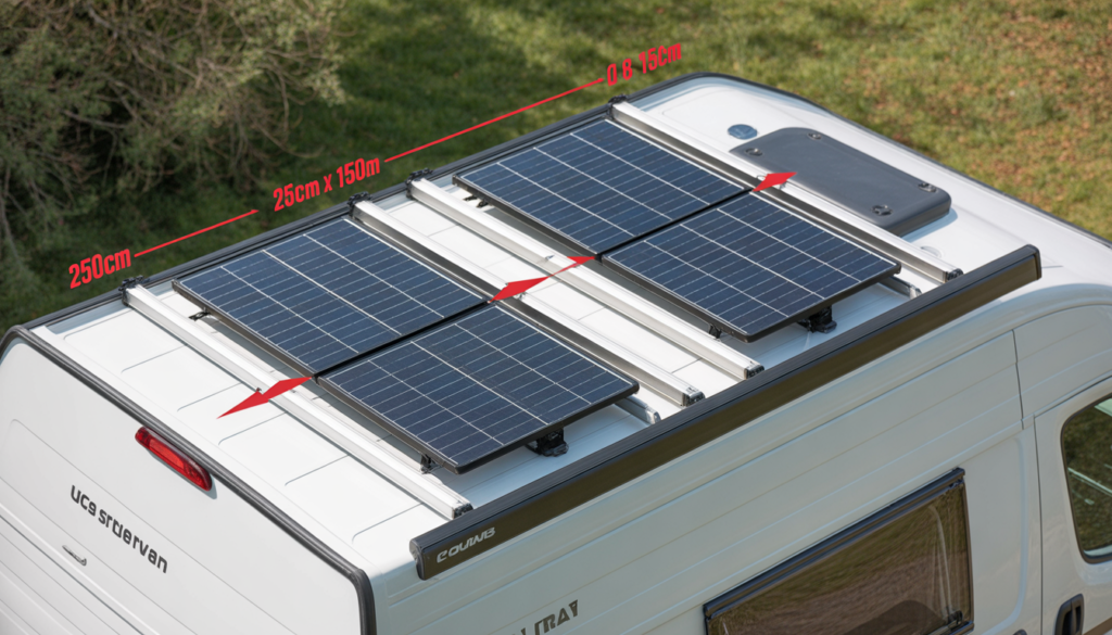 Paneles Rígidos para Furgoneta: ¿Cuántos Caben en el Techo?